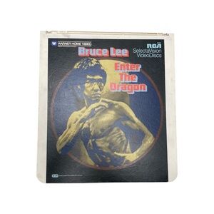 Enter the Dragon SelectaVision Video Disc CED